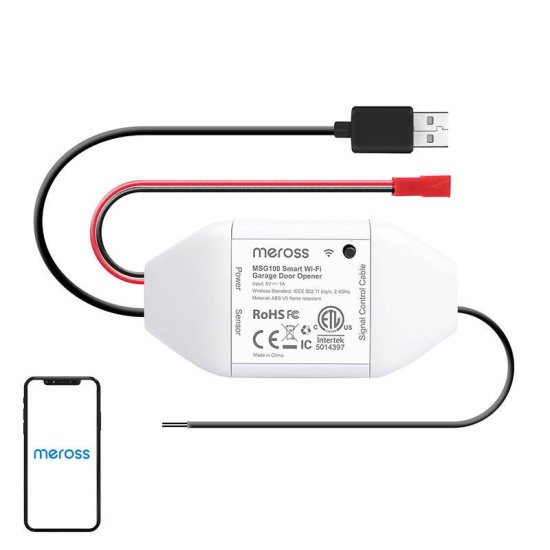 Meross Inteligentni stikalo za garažna vrata Meross MSG100HK (HomeKit)