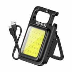 Superfire Svetilka Superfire MX16, 600 lm, 500 mAh, USB-C