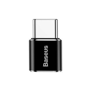 BASEUS Baseus adapter za Micro USB na USB Type-C - črn