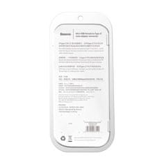BASEUS Baseus adapter za Micro USB na USB Type-C - črn