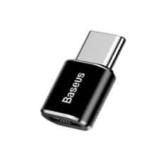 BASEUS Baseus adapter za Micro USB na USB Type-C - črn