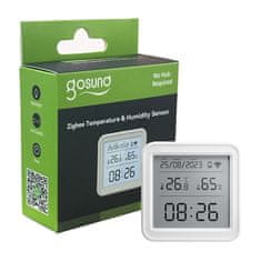 Gosund Inteligentni senzor temperature in vlažnosti Zigbee Gosund ST17 LCD Tuya