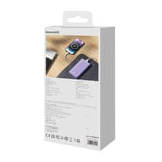 BASEUS Powerbank Baseus Airpow 10000mAh 20W (vijolična)