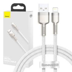 BASEUS USB kabel za Lightning Baseus Cafule, 2,4 A, 1 m (bel)