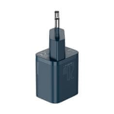 BASEUS Mrežni polnilnik Baseus Super Si Quick Charger 1C 20W (modra)