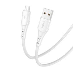 Vipfan USB kabel za Micro USB VFAN Colorful X12, 3A, 1 m (bel)