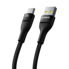 BASEUS USB kabel za USB-C Baseus Flash 2 100W, 2m (črn)