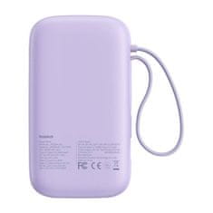 BASEUS Powerbank Baseus QPow 2 20000mAh 30W 2xUSB-C (vijolična)