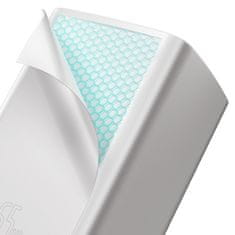 BASEUS Baseus GaN2 Lite omrežni polnilnik, USB + USB-C, 65 W, EU (bel)