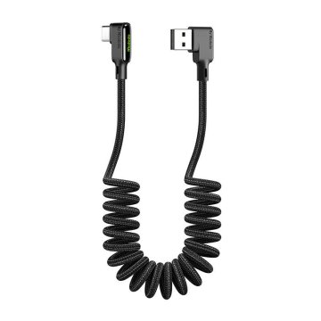 Mcdodo USB kabel za USB-C, Mcdodo CA-7310, kotni, 1,8 m (črn)