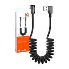 Mcdodo USB kabel za USB-C, Mcdodo CA-7310, kotni, 1,8 m (črn)