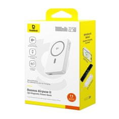 BASEUS Magnetni powerbank Baseus Airpow2 Qi2 10000mAh 22,5W (bel)