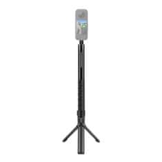 Puluz Selfie palica 110 cm PULUZ za športne kamere (med drugim Insta360 X4 / X5 / DJI Osmo Action 5 Pro)
