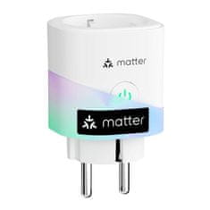 Meross Inteligentna vtičnica MEROSS MSS315MA-EU z merjenjem energije (Matter)