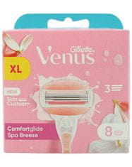 Gillette Britvice za britje Gillette Venus Comfortglide Spa Breeze nadomestna rezila, 8 kosov
