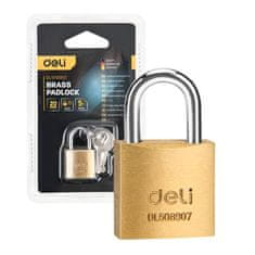 Deli Tools Mosiężna ključavnica Deli Tools EDL508907