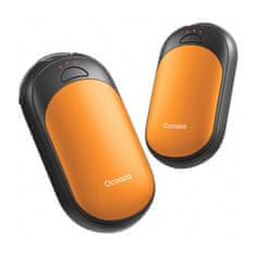 Ocoopa Ocoopa UT3 Lite 2x2500 mAh, USB-C, črno-oranžni grelnik za roke