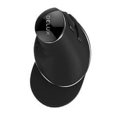 Delux Brezžična navpična miška Delux M618PD BT+2.4G 4200DPI
