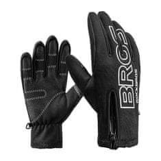 ROCKBROS Kolesarske rokavice Rockbros S091-4BK (črne)