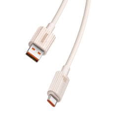 BASEUS Baseus USB-C na USB-C hitri polnilni kabel Habitat Series 100 W, 1 m (roza)