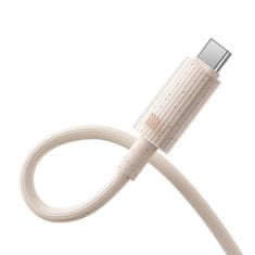 BASEUS Baseus USB-C na USB-C hitri polnilni kabel Habitat Series 100 W, 1 m (roza)