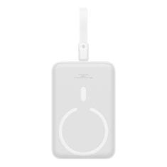BASEUS Magnetni powerbank Baseus Magnetic Mini 10000mAh, Lightning 20W MagSafe (bel)