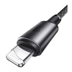 Joyroom Joyroom S-A50 Unlimited 3A USB - Lightning kabel, 1,2 m, siv