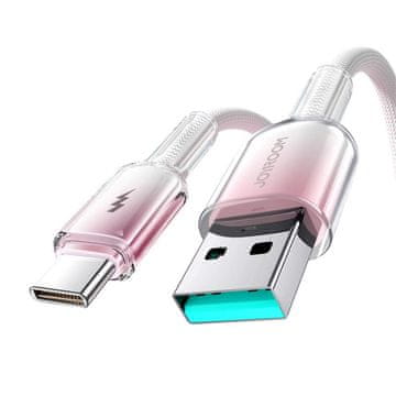 Joyroom USB-A USB-C kabel Joyroom S-A42 3A 1,2 m bel