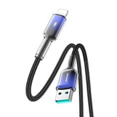Joyroom USB-A Lightning kabel Joyroom S-A42 3A 1,2 m črn
