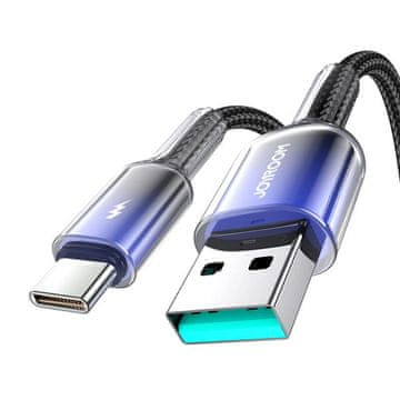 Joyroom USB-A USB-C kabel Joyroom S-A42 3A 1,2 m črn
