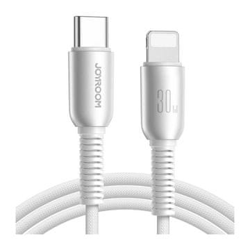 Joyroom USB-C Lightning kabel Joyroom S-A51 30 W, 1,2 m, siv