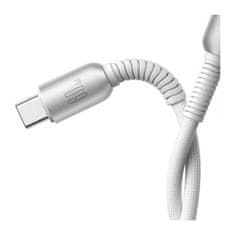 Joyroom USB-C kabel - USB-C Joyroom S-A51 60 W 1,2 m siv