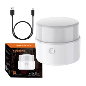 Superfire Kamping lampa Superfire T20, 180 lm, USB