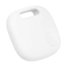 BASEUS Bluetooth lokator Baseus T2 Pro z vrvico (bela)