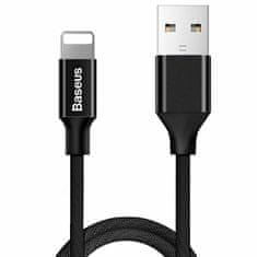 BASEUS Kabel Baseus Yiven Lightning 1,2 m 2 A – črn