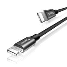 BASEUS Kabel Baseus Yiven Lightning 1,2 m 2 A – črn