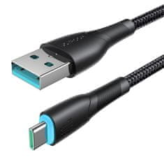 Joyroom Joyroom SA32-AC6 Starry USB kabel za USB-C, 100 W, 1 m, črn