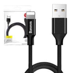 BASEUS Kabel Baseus Yiven Lightning 1,2 m 2 A – črn