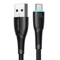 Joyroom Joyroom SA32-AC6 Starry USB kabel za USB-C, 100 W, 1 m, črn