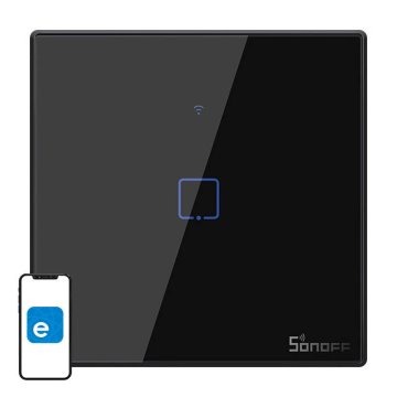Sonoff Dotikni stikalo za vklop svetlobe WiFi + RF 433 Sonoff T3 EU TX (1-kanalni)
