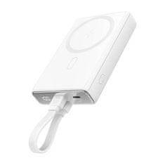 Joyroom Magnetni powerbank s stojalom Joyroom JR-PBM01, 20 W, 10000 mA (bel)