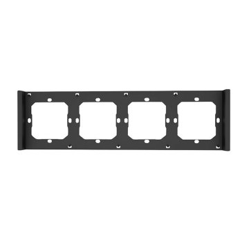Sonoff Okvir za stikalo M5 80 štirikratni SONOFF M5-4C-80-F (grafitno-črn)