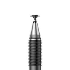 BASEUS 2v1 pisalo Baseus Golden Cudgel stylus (črno)