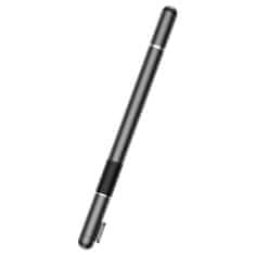 BASEUS 2v1 pisalo Baseus Golden Cudgel stylus (črno)