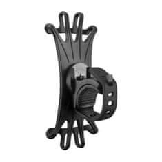 ROCKBROS Kolesarski nosilec za telefon Rockbros LF436BK (črn)