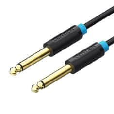 Vention Avdio kabel TS 6,35 mm Vention BAABJ 5 m, črn