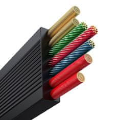 BASEUS Kabel 3v1 Baseus Free2Draw USB za M+L+C 100 W, 1,1 m (črn)