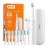 Bitvae Sonic zobna ščetka z kompletom konic in etui Bitvae D2 (bela)