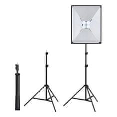 Puluz Studijski komplet Puluz Softbox LED 50x70cm, stativ, LED žarnice 4 kos PU5071EU