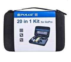 Puluz Komplet 20 dodatkov Puluz za športne kamere (med drugim Osmo Action 5 Pro) PKT11